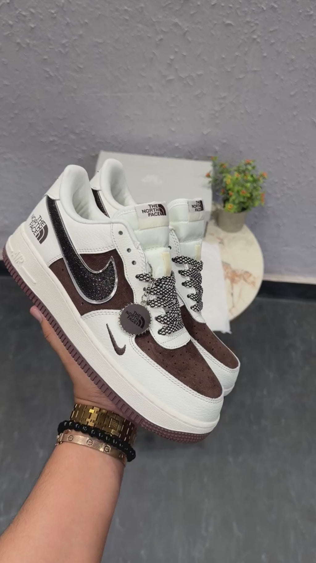 NK AIRFORCE X NORTH FACE