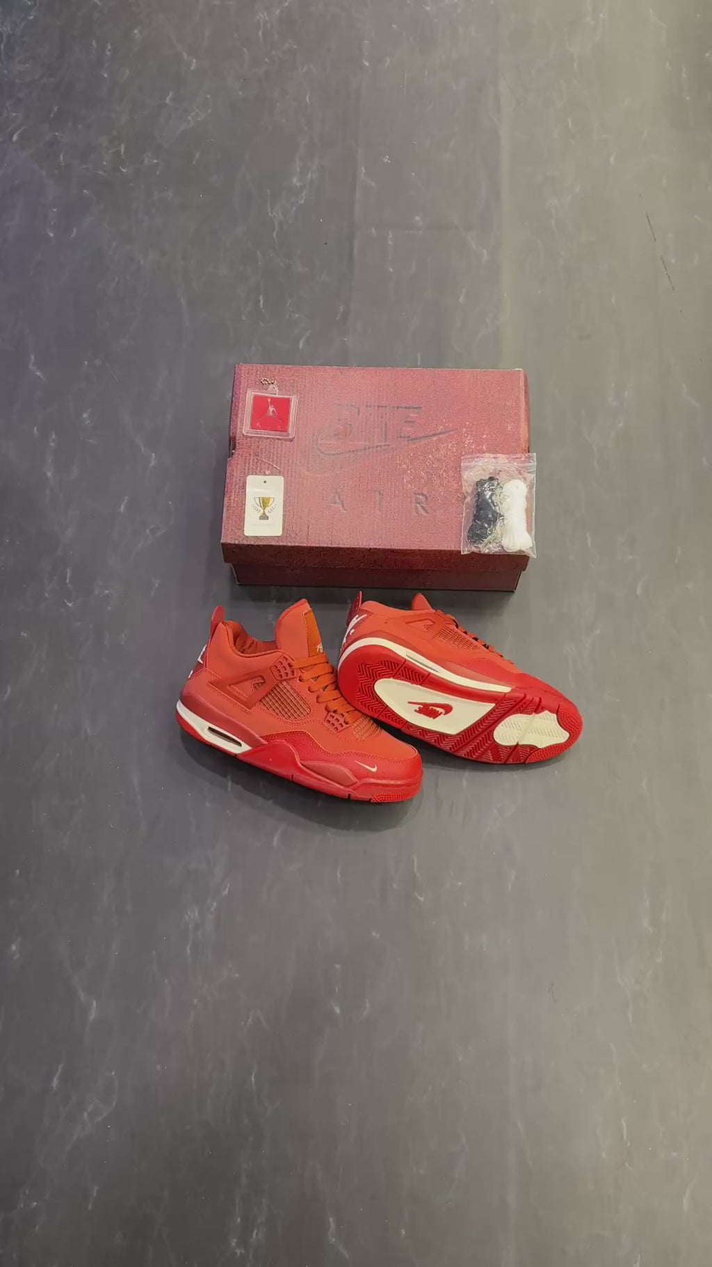 NK AIR JORDANS RETRO 4 NIGEL SYLVESTER