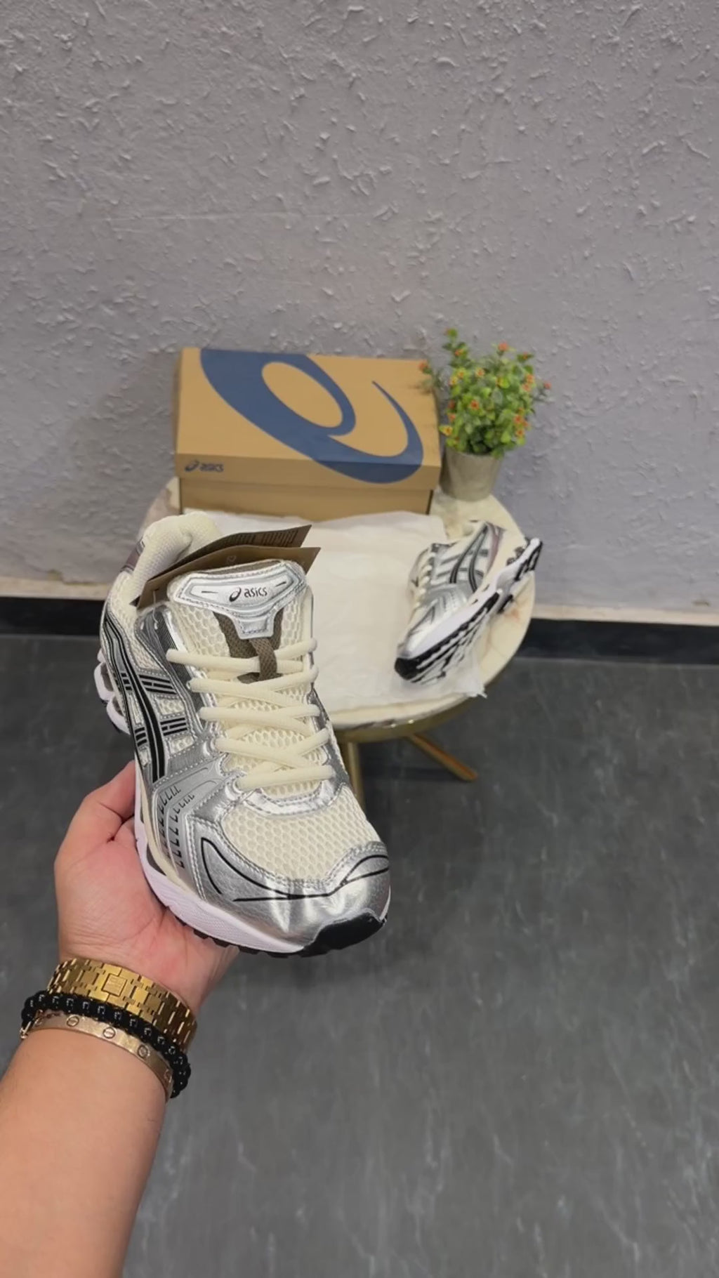 ASIC KAYANO 14 METALLIC