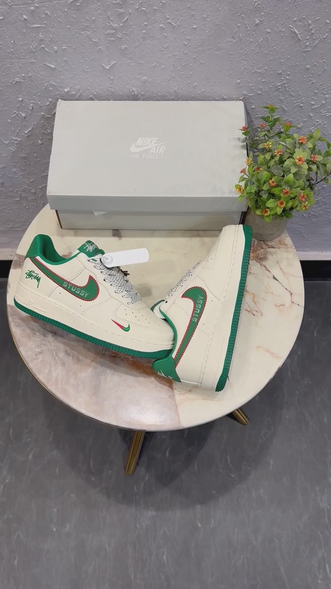NK AIRFORCE CUSTOM STUSSY