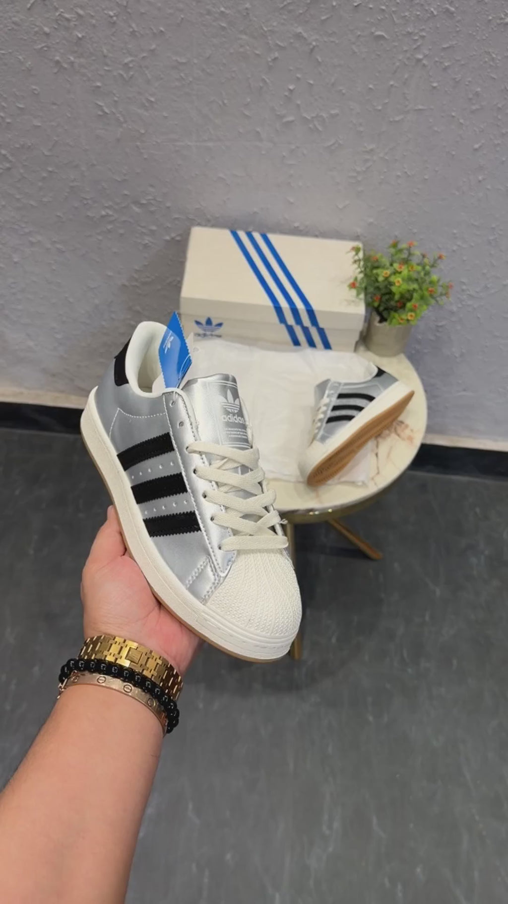 AD SUPERSTAR SILVER