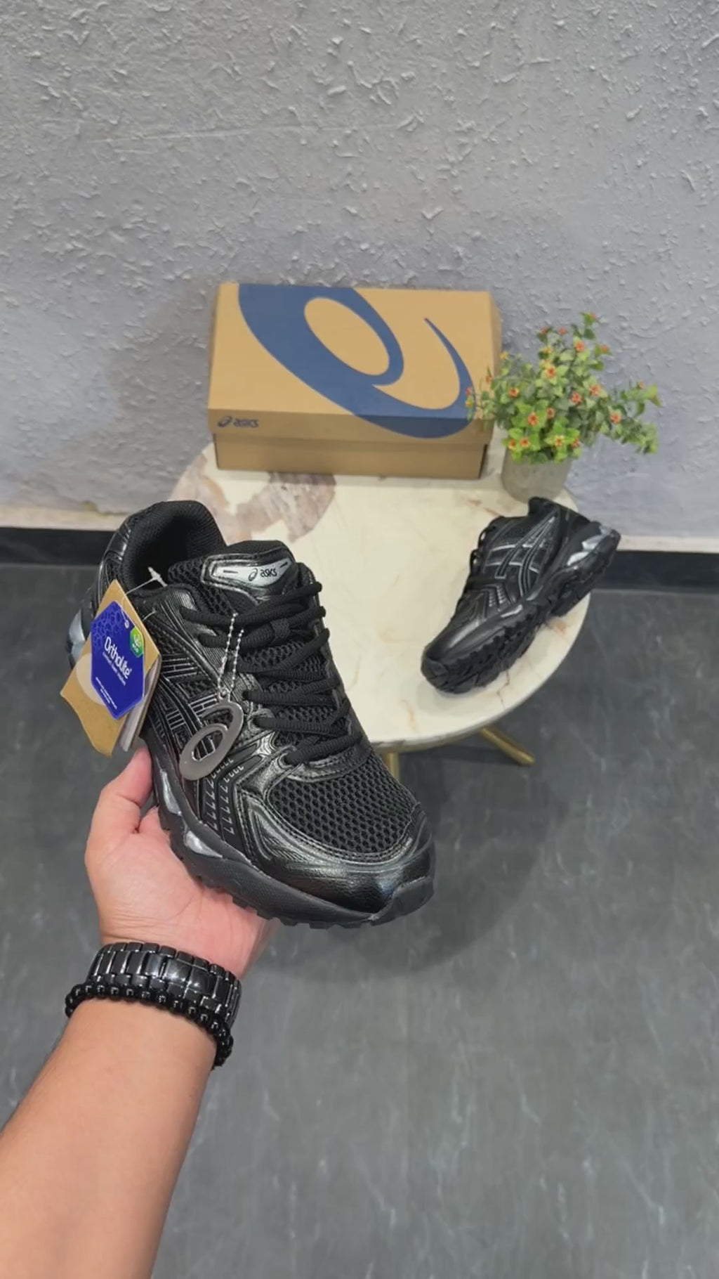 ASIC KAYANO 14 BLACK SILVER