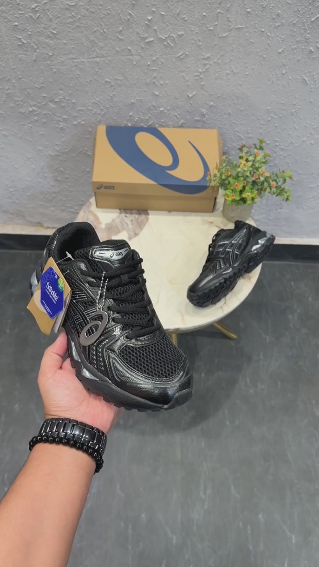 ASIC KAYANO 14 BLACK SILVER