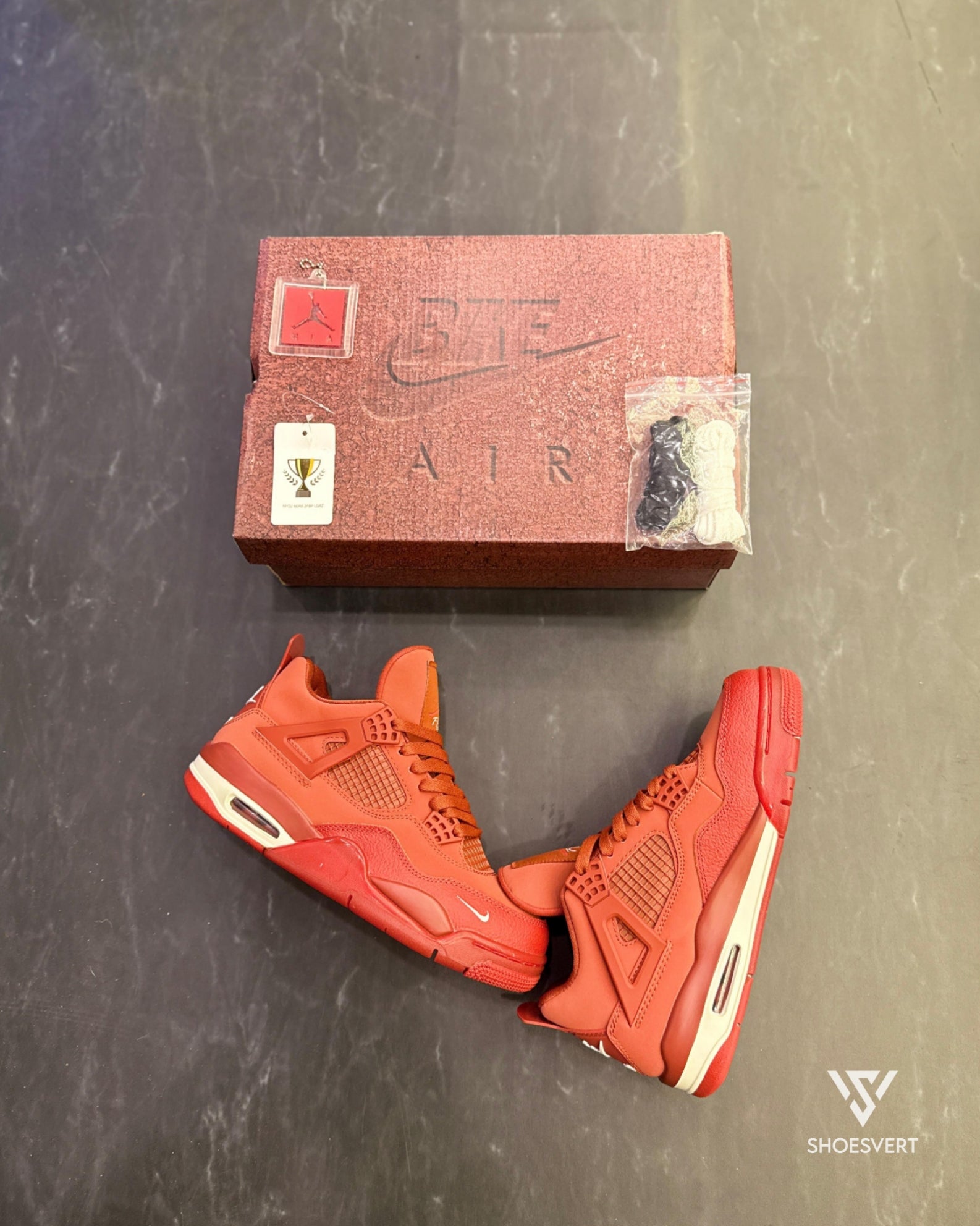 NK AIR JORDANS RETRO 4 NIGEL SYLVESTER