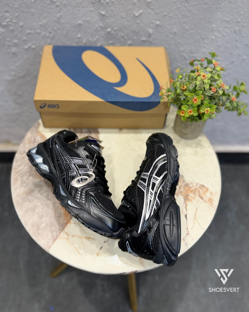 ASIC KAYANO 14 BLACK SILVER