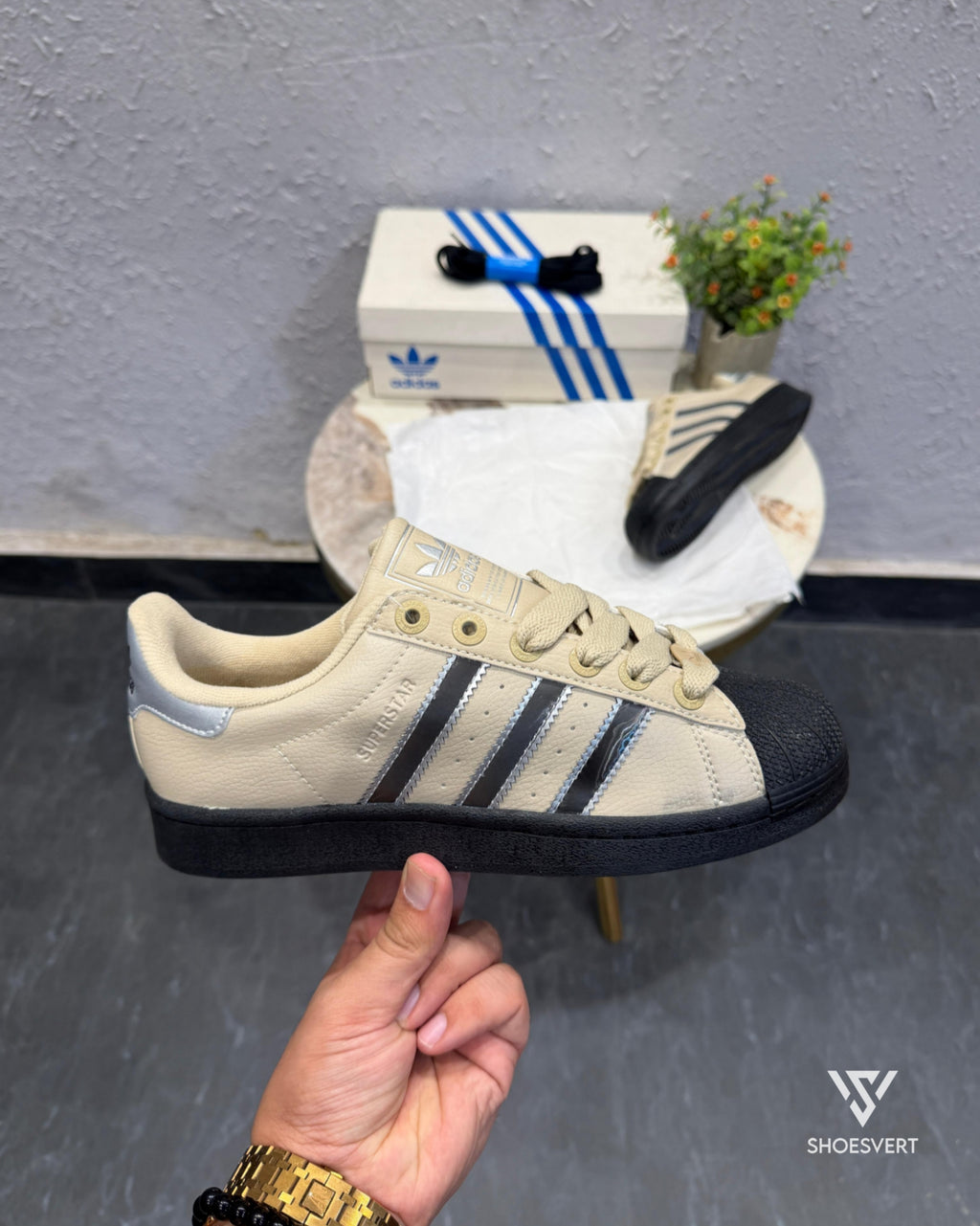 AD SUPERSTAR BEIGE