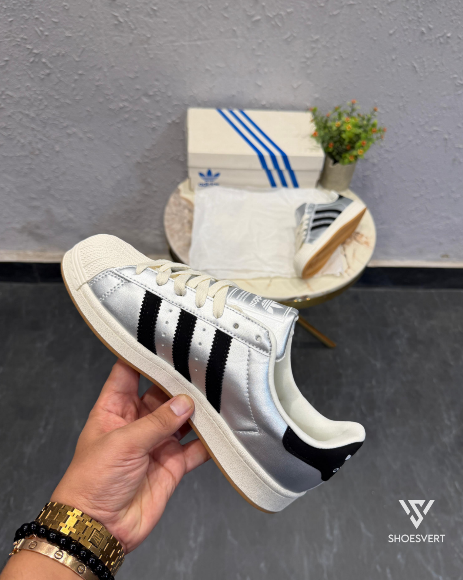 AD SUPERSTAR SILVER