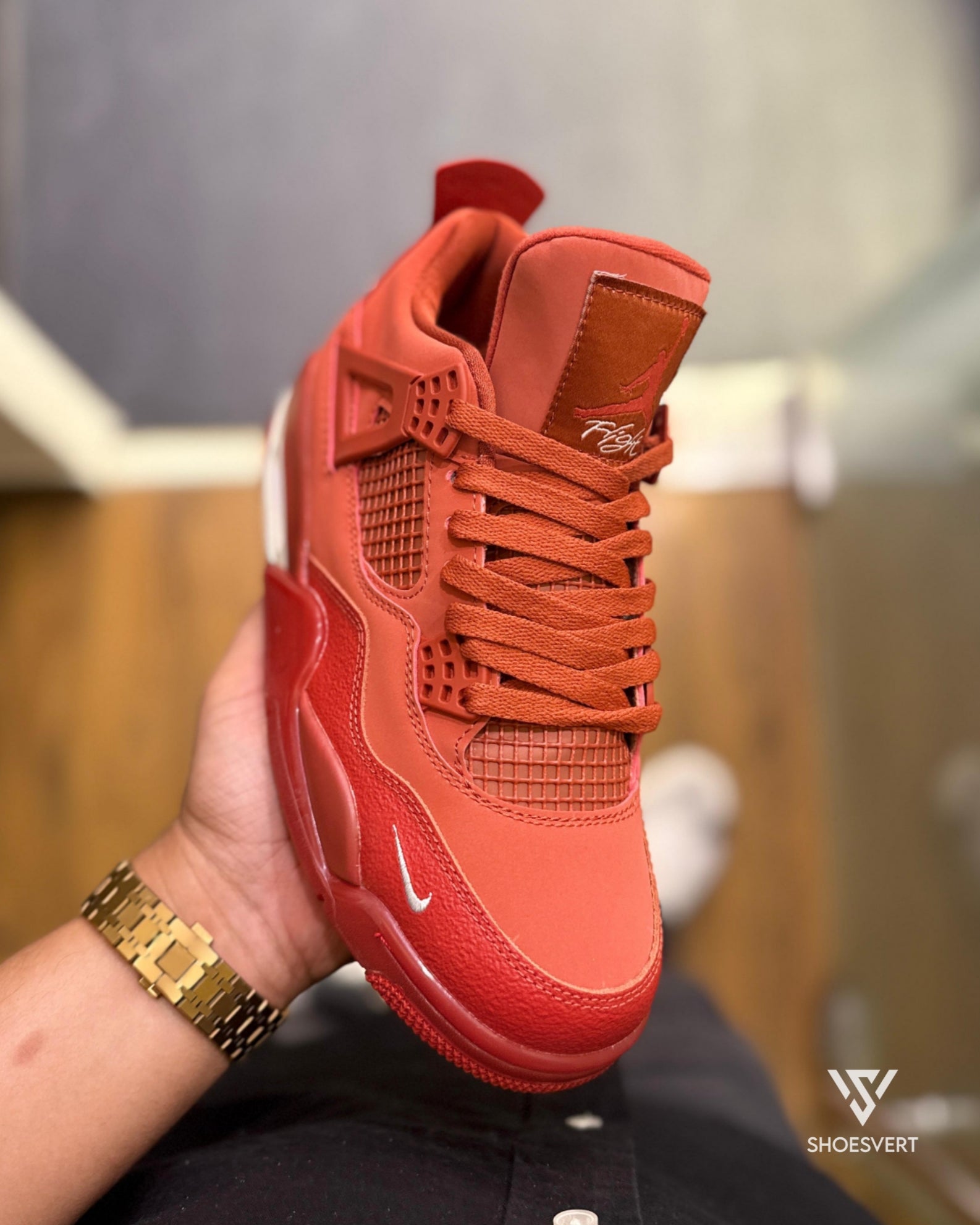 NK AIR JORDANS RETRO 4 NIGEL SYLVESTER