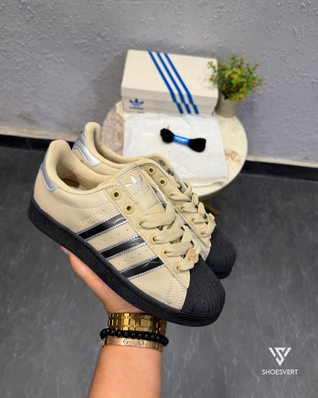 AD SUPERSTAR BEIGE