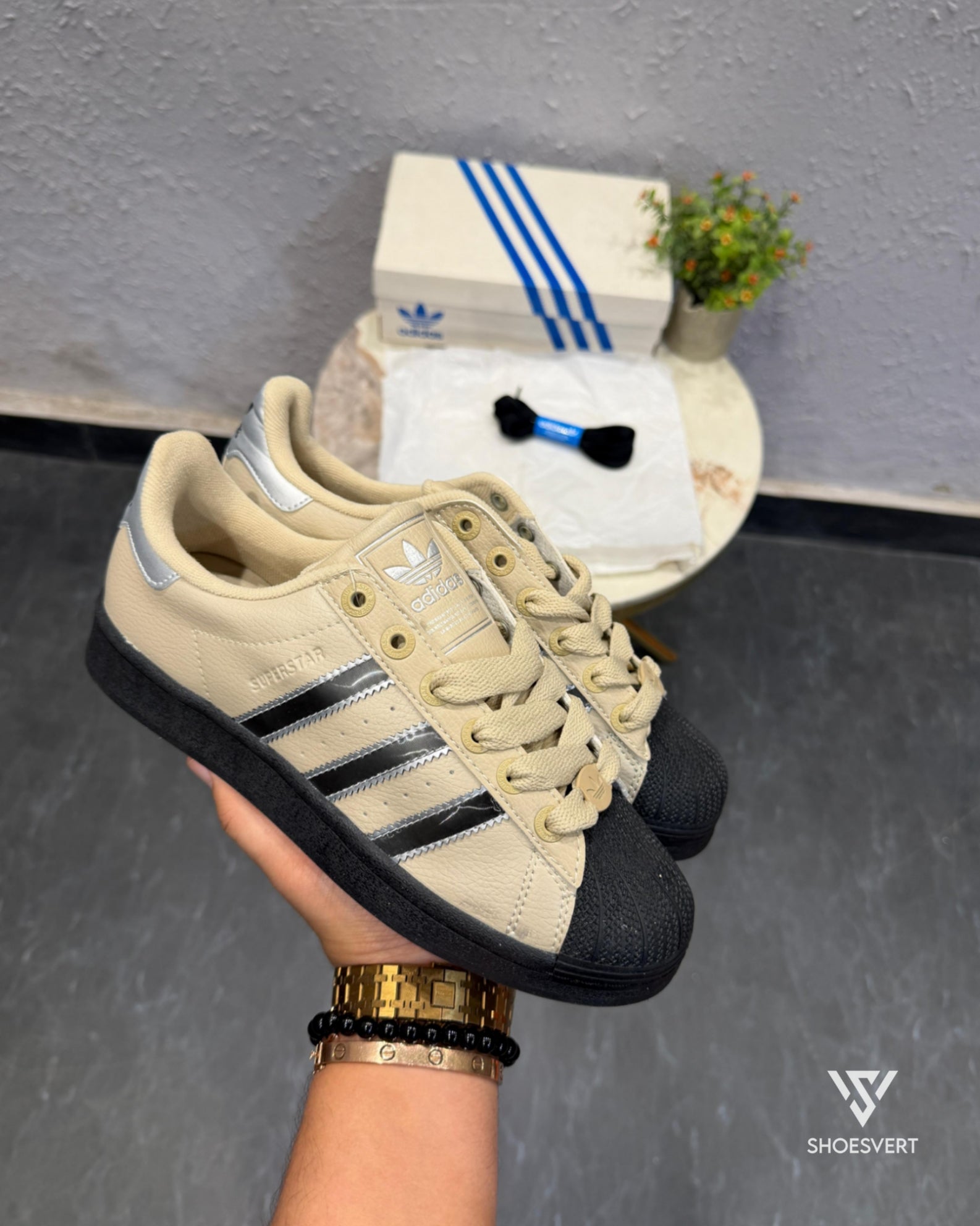 AD SUPERSTAR BEIGE