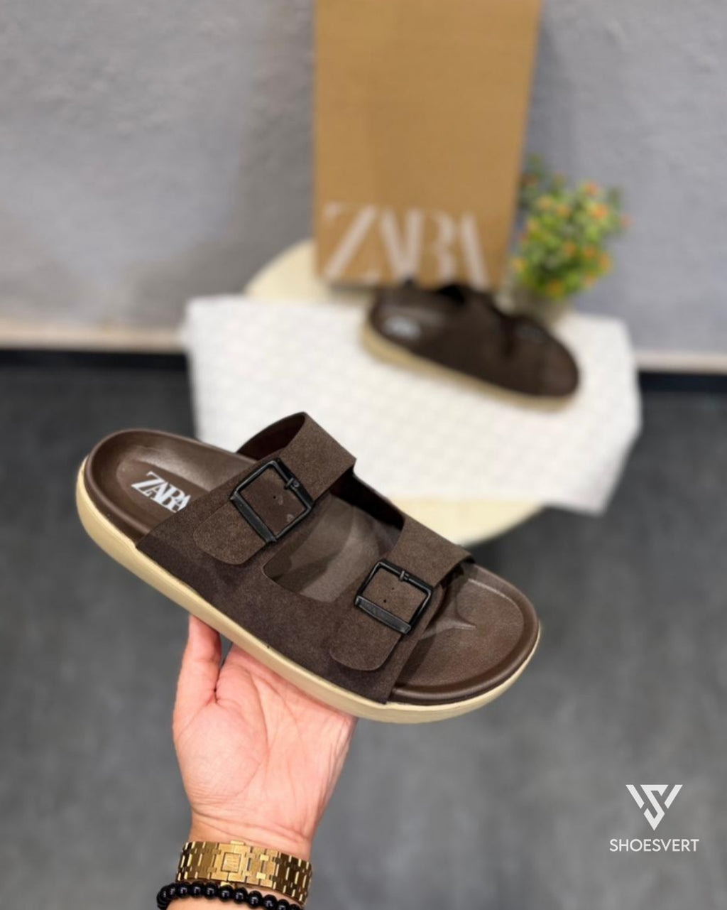 ZAR  FEATHER COMFY SANDALS