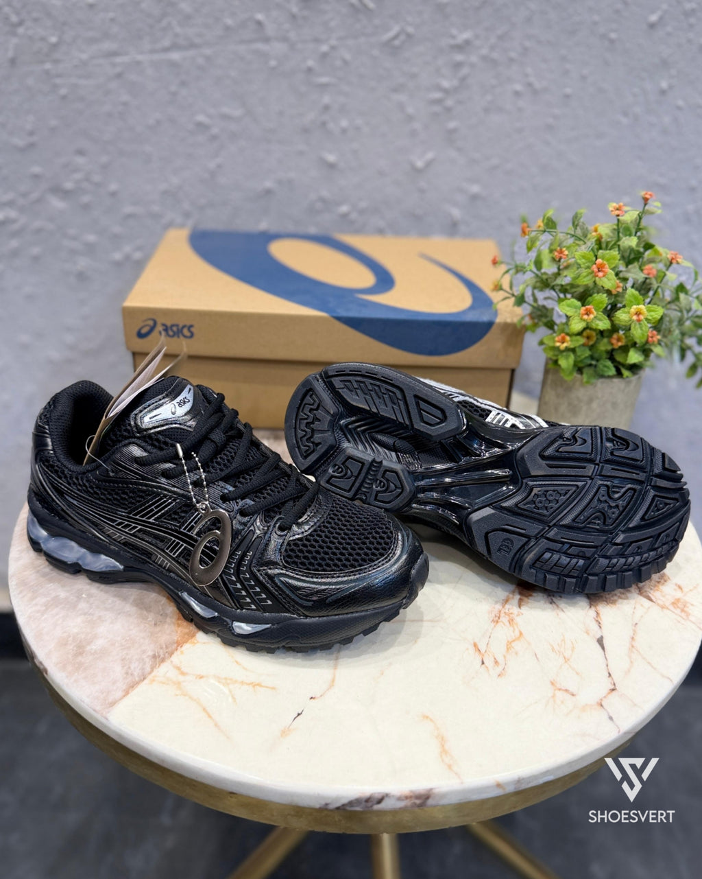 ASIC KAYANO 14 BLACK SILVER