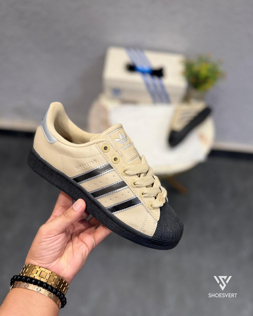AD SUPERSTAR BEIGE