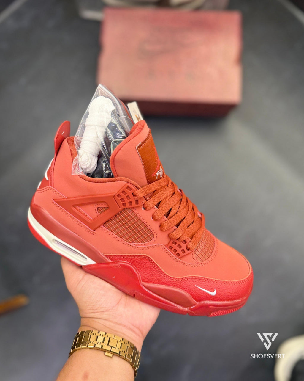 NK AIR JORDANS RETRO 4 NIGEL SYLVESTER