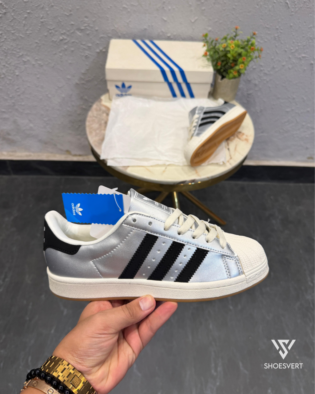 AD SUPERSTAR SILVER