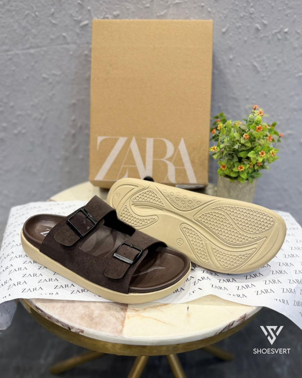 ZAR  FEATHER COMFY SANDALS