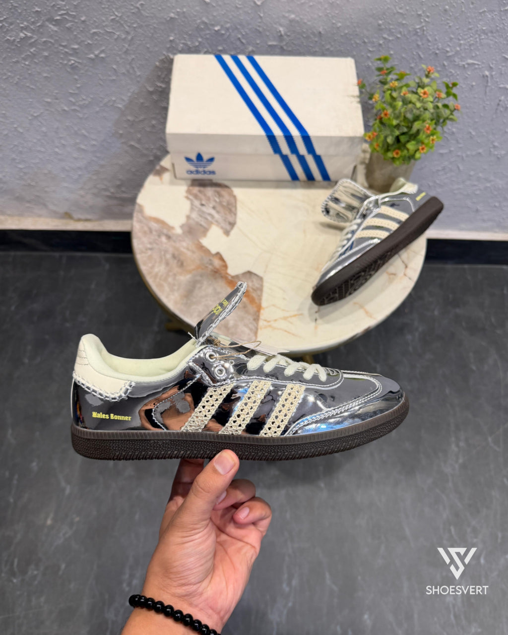 AD SAMBA X WALES BONER SILVER